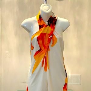 Iodice made in Brasil crossed halter top. Very alluring